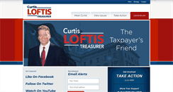 Desktop Screenshot of curtisloftis.com